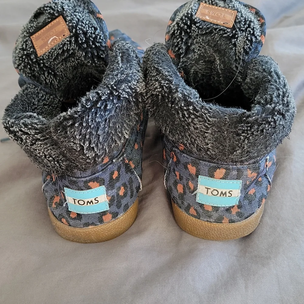 Tom's leppard print booties - Picture 4 of 7